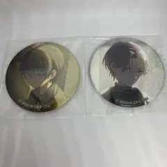 プロセカ　プロジェクトセカイ　ビビバス　青柳冬弥 グリッター缶バッジ　カラフェス