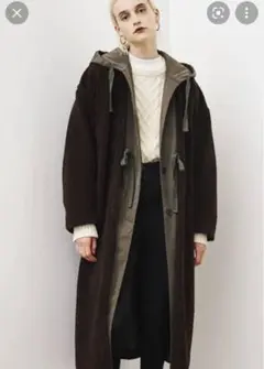 【美品】CLANE (クラネ)ミリタリーレイヤーボアコート