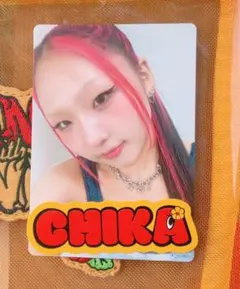HANA ファンミ　フォトカード　CHIKA