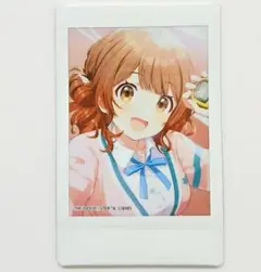 学マス学園アイドルマスター花海佑芽トレーディングチェキ カード