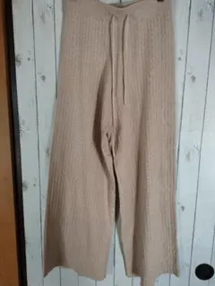 ドレスキップ　ニットパンツ