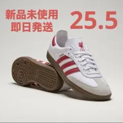 adidas Samba LFC スニーカー ホワイト/レッド リバプール