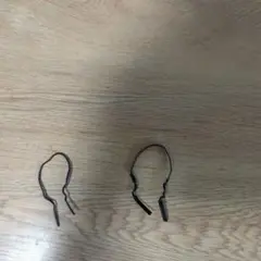 ブラックヘアゴム2個セット