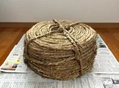 【青森県産】まっしぐら わら縄 荒縄 藁縄 太縄 約10kg 推定50m以上