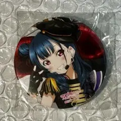 ラブライブ Aqours カウントダウン 津島善子 缶バッジ ラブライブ！サンシャイン!! - 描き下ろし 津島善子 3rdソロ