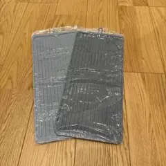 水切りマット シリコン製 吊り下げ可能45×20cm 2枚セット
