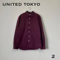 UNITED TOKYO ドレスシャツ サイズ2