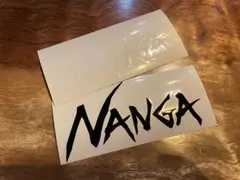 NANGA カッティングステッカー