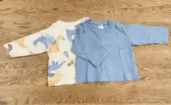 H&M 70cm 長袖カットソー 2枚セット