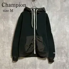 Champion チャンピオン アクションスタイルフルジップパーカー ブラック