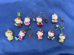 ハローキティ　レトロ　キーホルダー