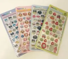 たまごっちボンボンドロップシール　みみっち　めめっち　まめっち　くちぱっち