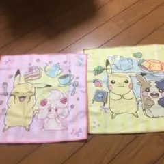 ポケモン　タオルハンカチ2枚セット