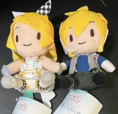 劇場版プロセカ ふわぷちミニぬいぐるみ リンレン 二点セット