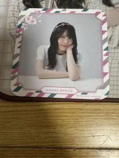 櫻坂46cafe森田ひかるコースター