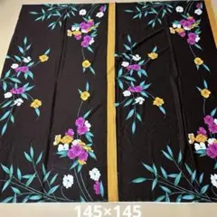 新品未使用 花柄 昭和レトロ生地