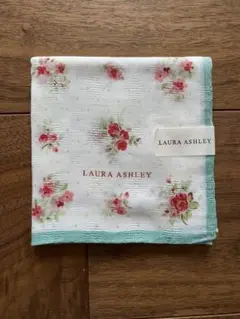 LAURA ASHLEY 花柄ハンカチ 約50cm×50cm