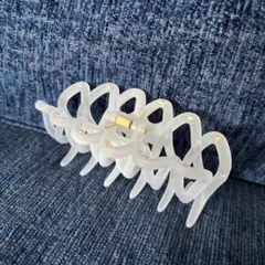 透明プラスチック ヘアクリップ