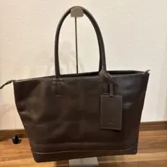 【美品】TAKEO KIKUCHI タケオキクチ レザー 本革製 トートバッグ