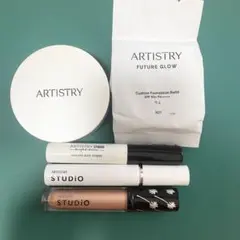 Artistry クッションファンデーション　カラーマスカラ　マスカラ下地