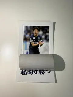 アビスパ福岡 チェキ風シール 松岡大起