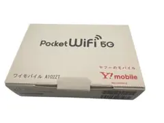 【SIMフリー】ワイモバイル５Ｇ対応ポケットWiFi　A102ZT