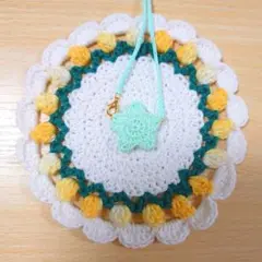 No.21 ぬいのポシェット 星（緑）