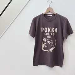 ユニクロ/UT/半袖Tシャツ/カットソー/POKKA COFFEE/センターロゴ