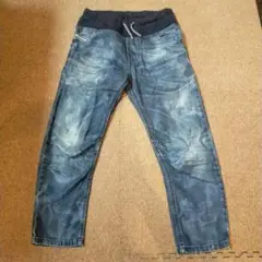 【希少】DIESEL KIDS クロップド パンツ 8Y