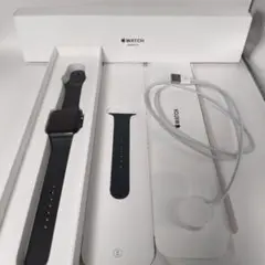 アップルウォッチ　シリーズ3　42mm GPSモデル　スペースグレー　最大96%