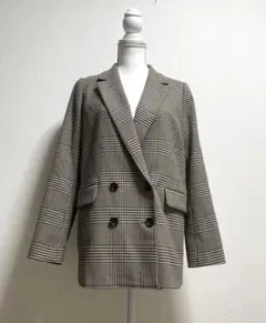 JOURNAL STANDARD L'ESSAGE チェックダブルジャケット