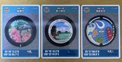 神奈川県 綾瀬市 茅ヶ崎市 道の駅 海老名市 マンホールカード 新品 3枚