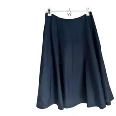 サウストゥサウス　膝下ロングフレアスカート　シンプルビジネスオフィス
