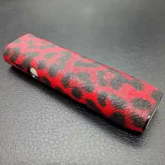 ●アイコス イルマ i ワン ケース iqos iluma one用 豹 赤K