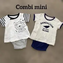 ベビー服　Combi mini コンビ　トップス ２枚セット　Tシャツ　夏服