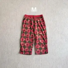 ステテコ M 花柄 綿100% 日本製