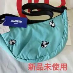 新品　グラニフ　ミニショルダーバッグ　ローリングパンダズ　①