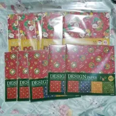 クリスマス折り紙 40枚×10個セット