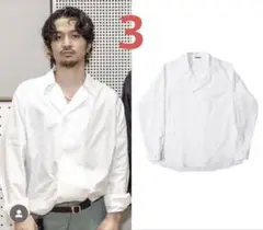 AURALEE WASHED FINX TWILL P/O SHIRTS