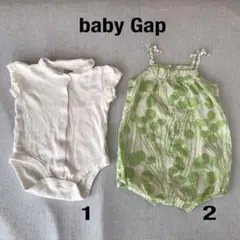 babygap ロンパース　セット