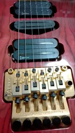 cobran コブラン　エレキギター F-G2 Electric Guitar Cobran F-G2 See-Through Magenta Made in
