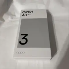 oppo a3 5g 開封済み未使用　楽天版