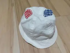 ホットビスケット 耳付きベビー帽子 48cm