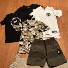 Nikeショートパンツ&Ｔシャツ５点セット