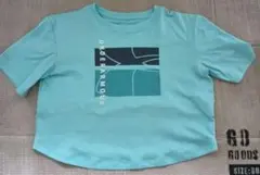 Under Armour クロップドTシャツ YS ミントグリーン