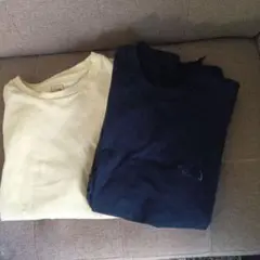 THE NORTH FACE 七分袖Sサイズ 2色セットブラック＆イエロー