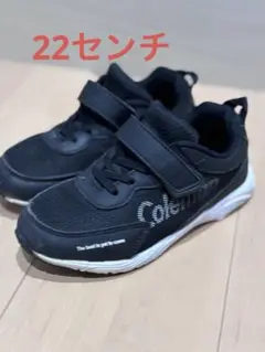 Coleman ブラックスニーカー 22センチ