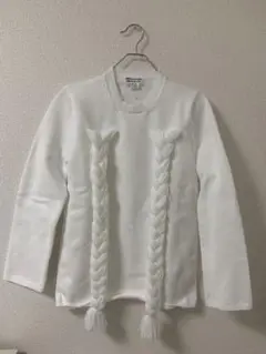 コムデギャルソン コムコム 三つ編みニット セーター