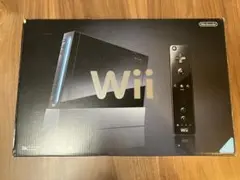 Nintendo Wii 本体（黒）／リモコン2つ
