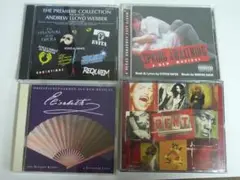 ミュージカルCDセット　エリザベート、RENT、春のめざめ、ウェバーベスト
